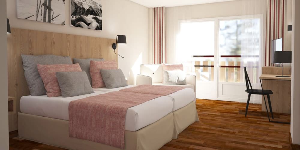 Bedroom at Pierre & Vacances Grand Pas