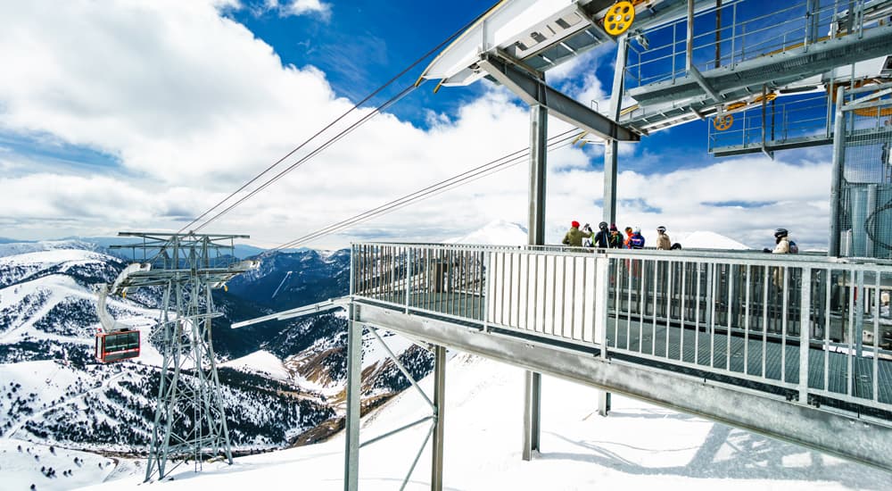 ski lift station