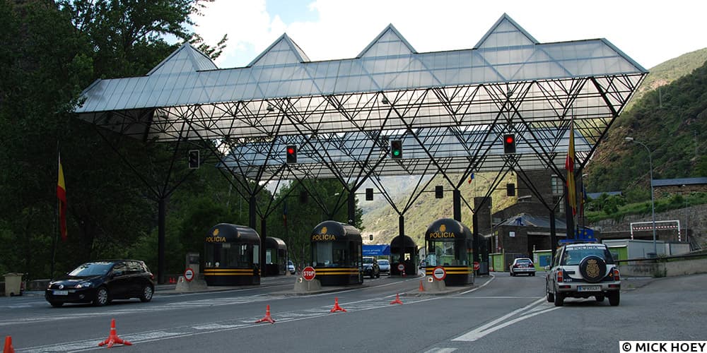 Schengen Area Andorra Border Crossing