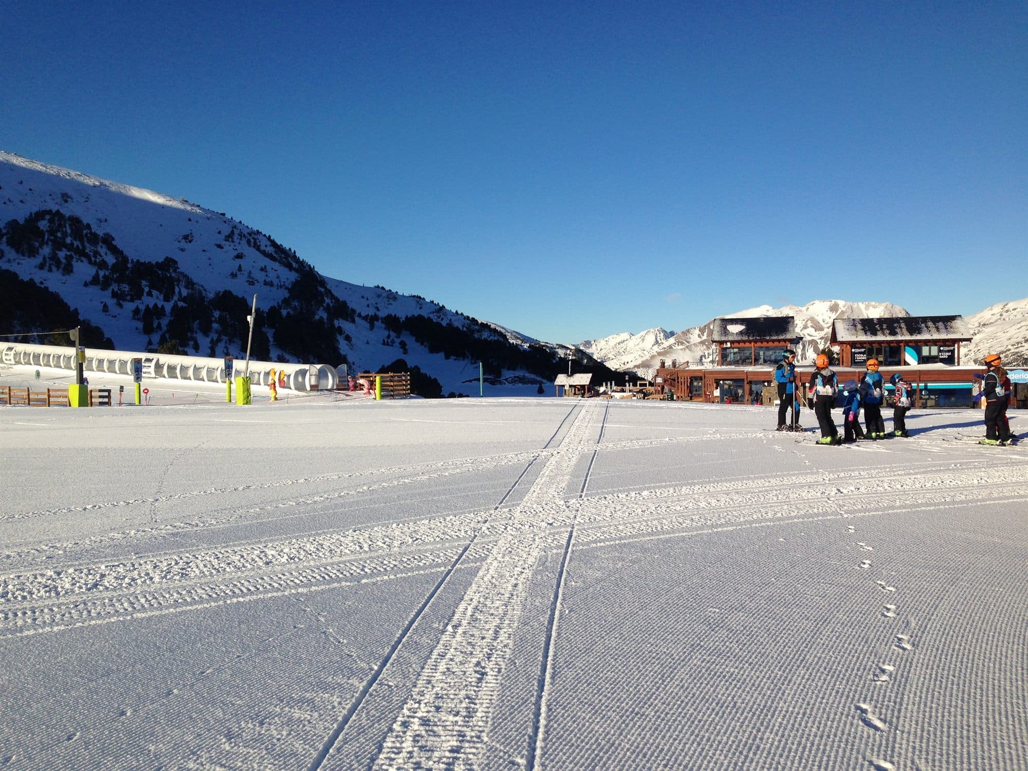 Soldeu and Grandvalira ski area in Andorra