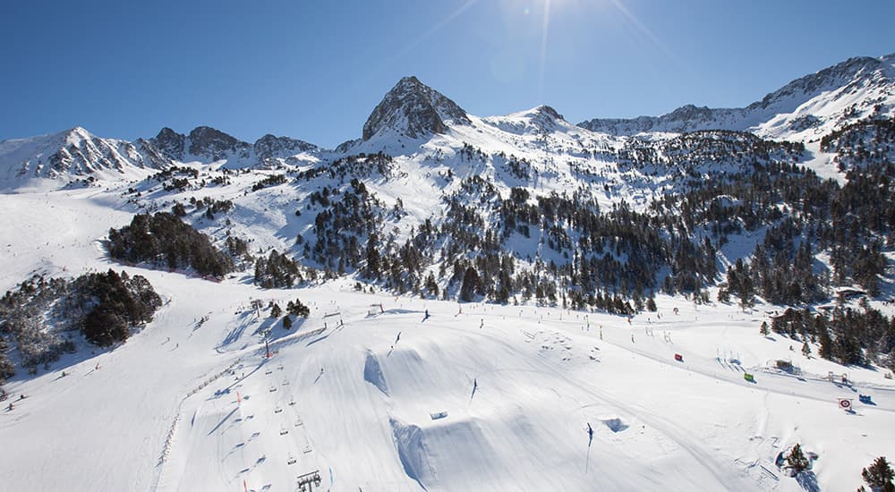 Grandvalira Grau Roig mountain scenery