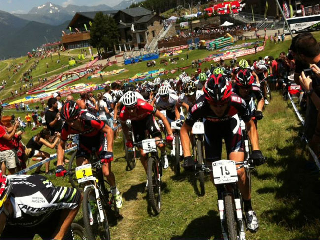 Mountain Bike World Cup in Pal, Vallnord