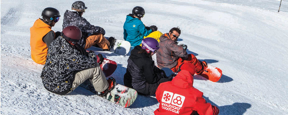 Snowboard group